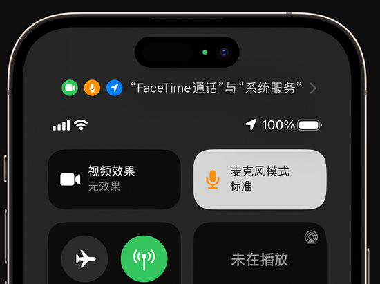 禄劝苹果授权维修网点分享iPhone在通话时让你的声音更清晰 