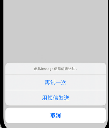 禄劝apple维修iPhone上无法正常发送iMessage信息