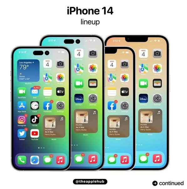 禄劝苹果14维修分享iPhone 14全家福 